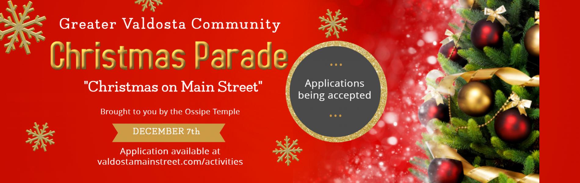 Christmas Parade Registration