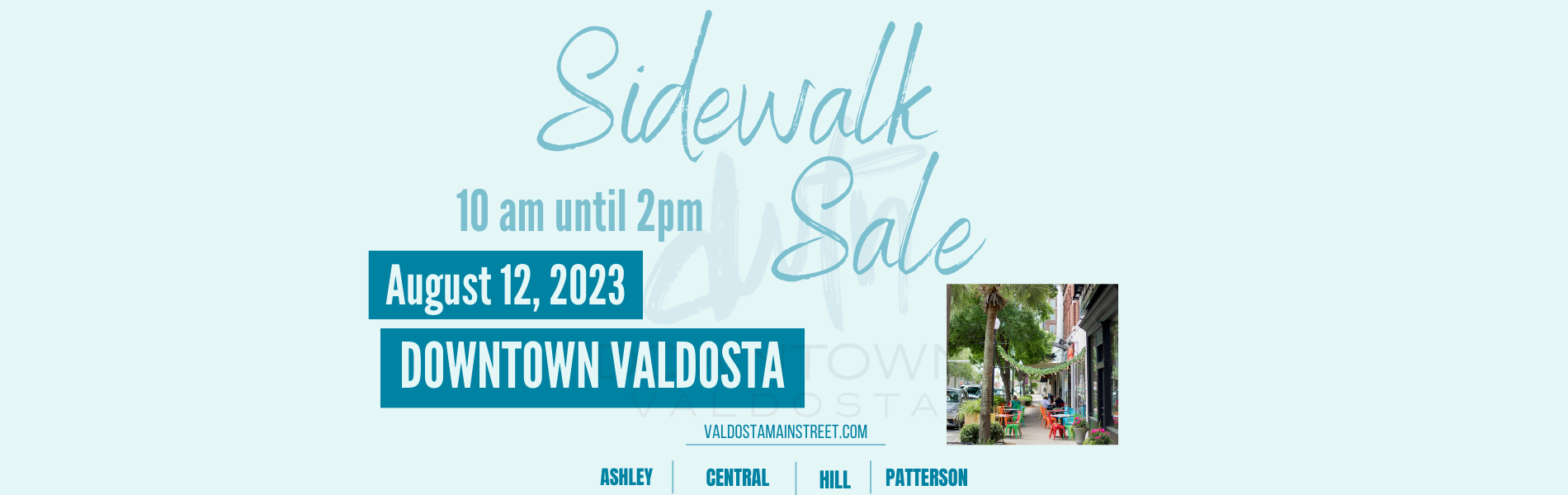 Sidewalk Sale